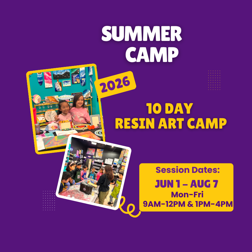 Signature 10-Day STEM-Based RESIN ART Summer Camp