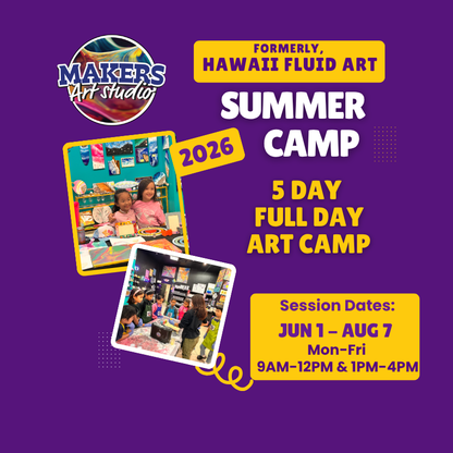 Kids Summer Camp - 5-Day Full-Day Art Camp