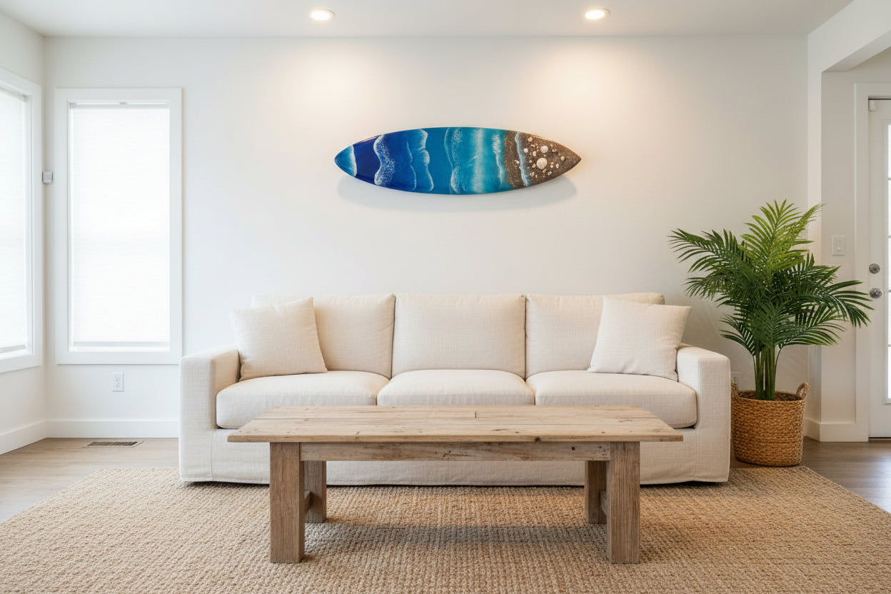 Resin Surfboard Workshop – Father's Day Art Experience