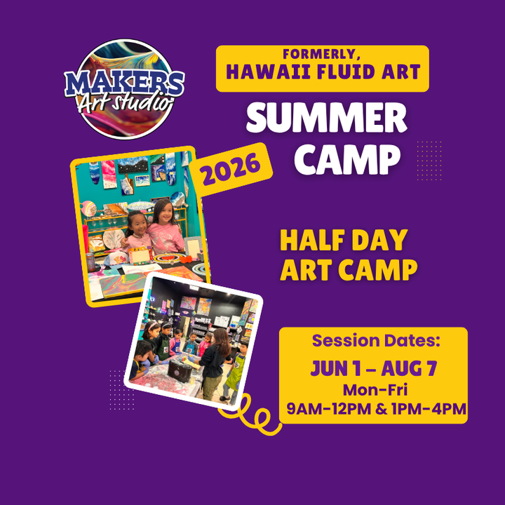 Kids Summer Camp - Half Day Art Camp