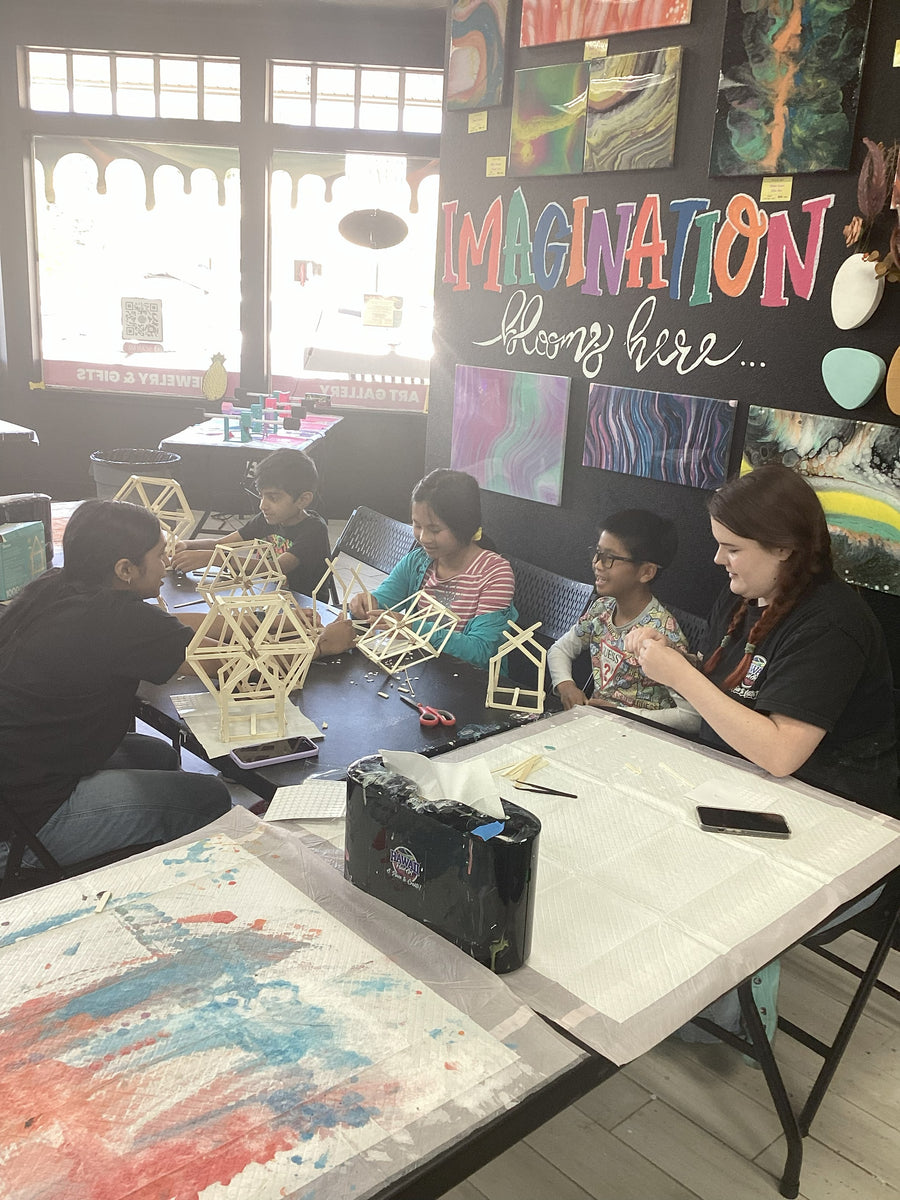 5-Day Fluid Art Summer Camp (3 hr)