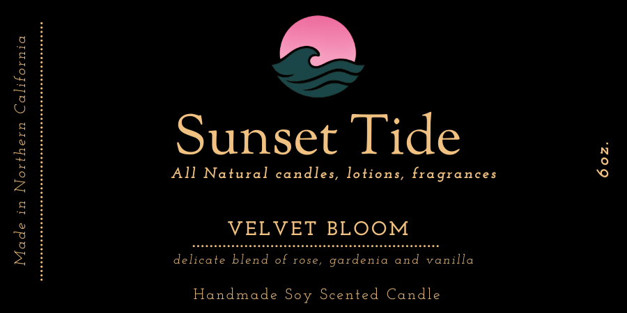 Velvet Bloom - Natural Soy Candle