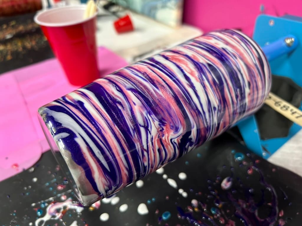 Dad & Me Resin Tumblers – Father's Day Workshop