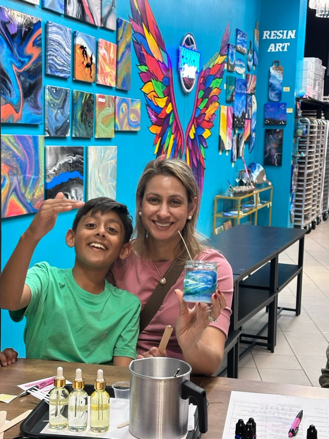 Candle Bar girls’ night at Makers Art Studio Pleasanton